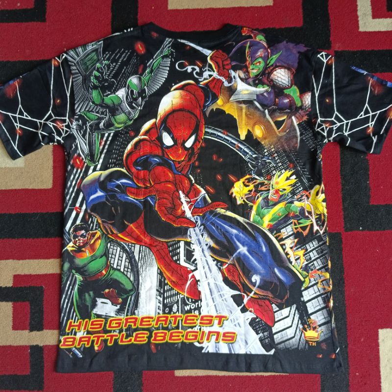 T-shirt Spiderman Full Print