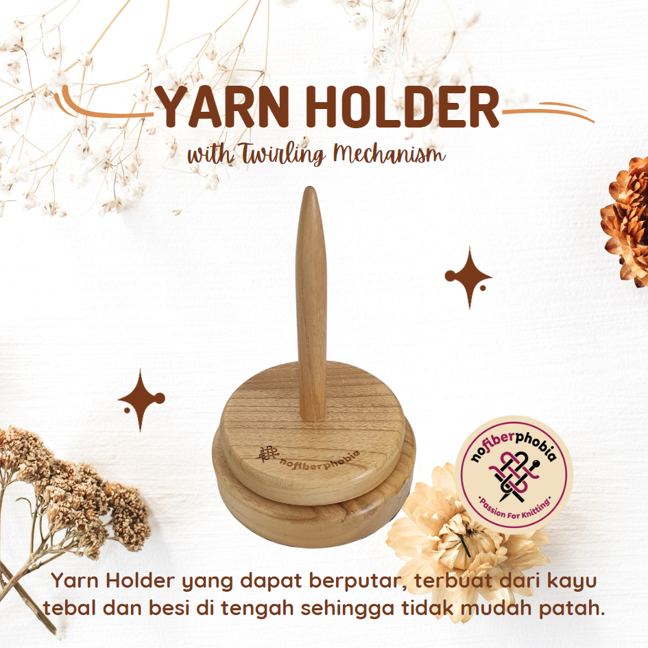 Yarn Holder / Yarn Pals Nofiberphobia