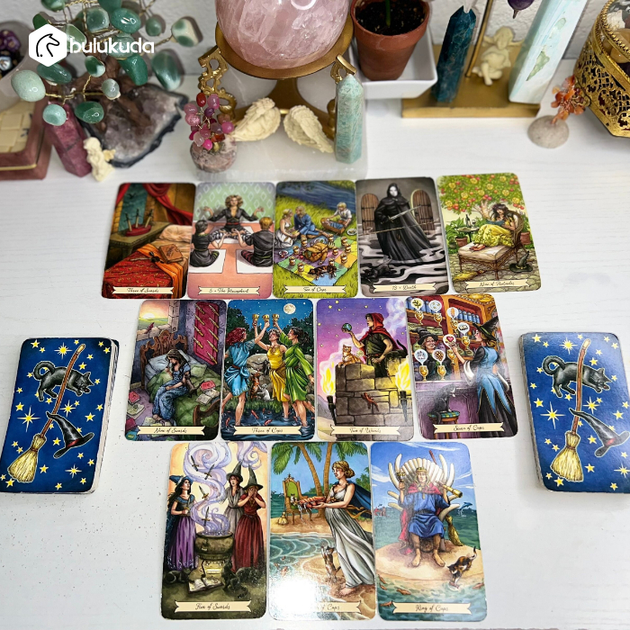 Everyday Witch Tarot 78 Card Deck 10*6 cm PDF Guide