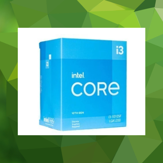 CPU PROSESOR INTEL LGA 1200 GEN 10 i3-10105F Box
