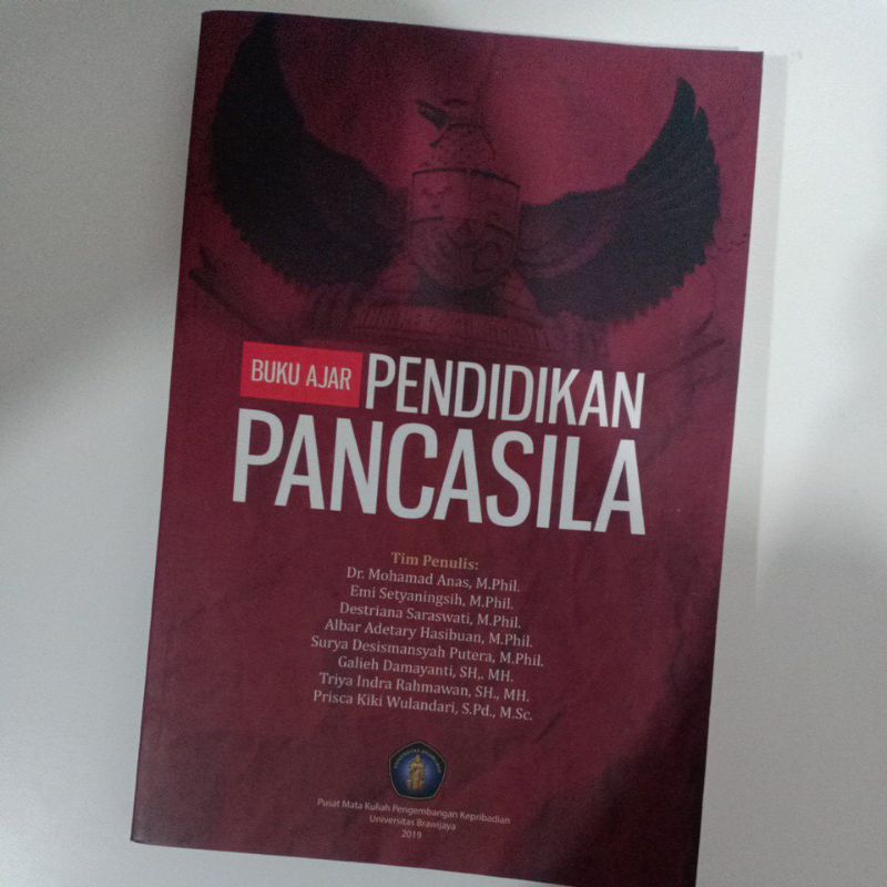 Preloved Buku Ajar Pendidikan Pancasila Universitas Brawijaya Original