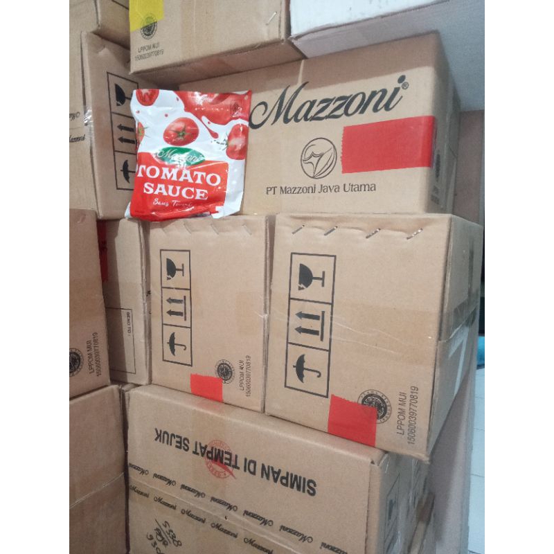 

1 Dus Mazzoni Saus Stick Tomat isi 20 Pack