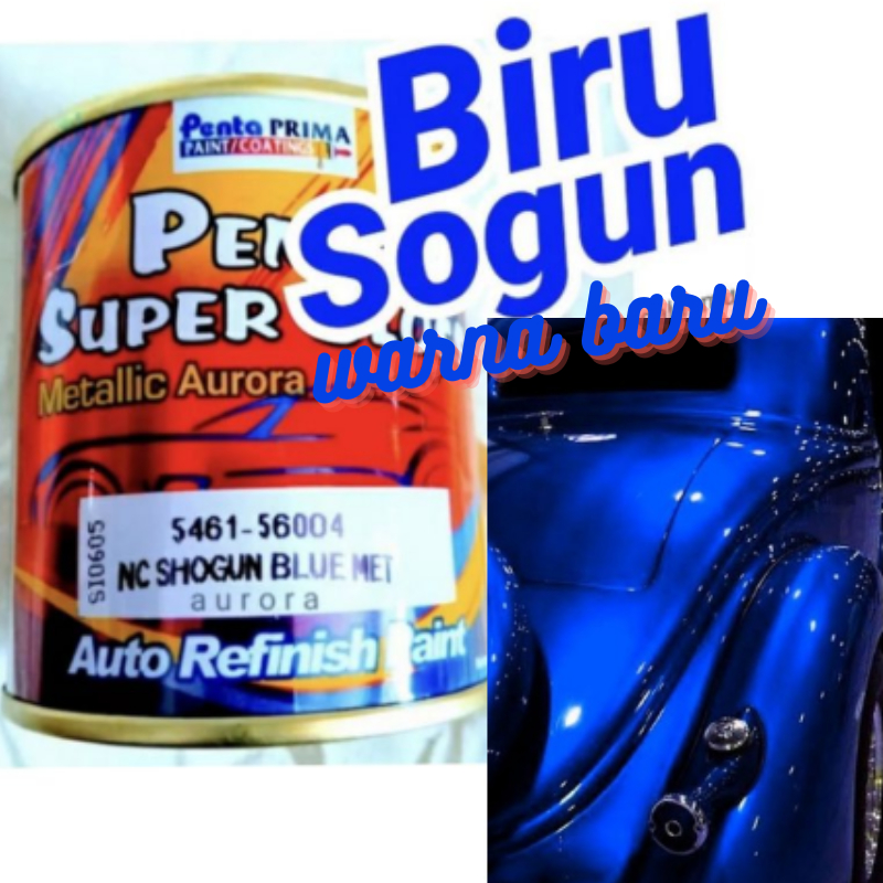 Cat Penta Super Gloss NC Shogun Blue Biru Sogun Honda 200ml Ducco