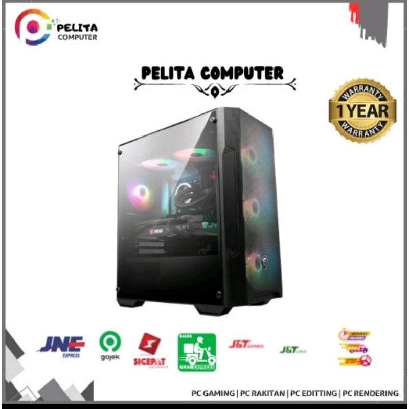 Pc gaming intel i9 13900k vga rtx 3060 gaming editing render mantap