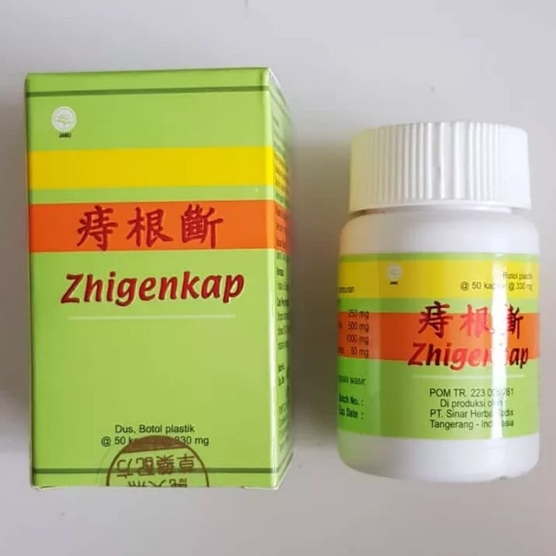 Zhingenkap / Chinese ZhiGenDuan / Zhi Gen Duan - Obat Wasir, Ambeien