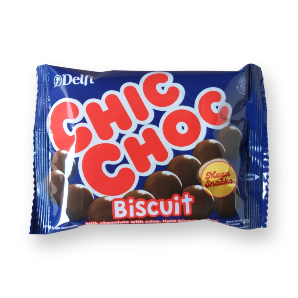 

[PROMO!!!] Chic Choc Biscuit 40gr - snack biskuit coklat manis nikmat diskon termurah