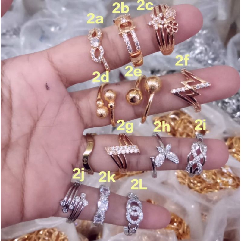 Cincin Mata Xuping Model Simple Terbaru