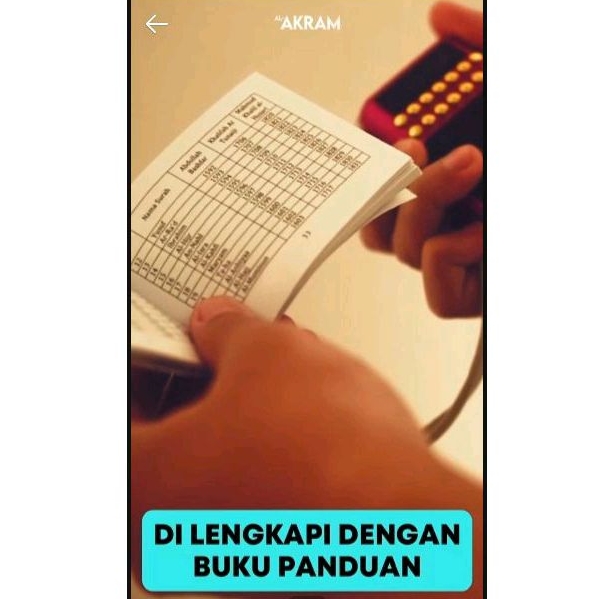 

BUKU PANDUAN SPEAKER MUROTTAL QURAN AL-AKRAM