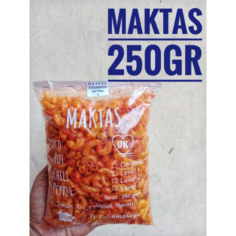 

MAKARONI MAKTAS KILOAN 250gr