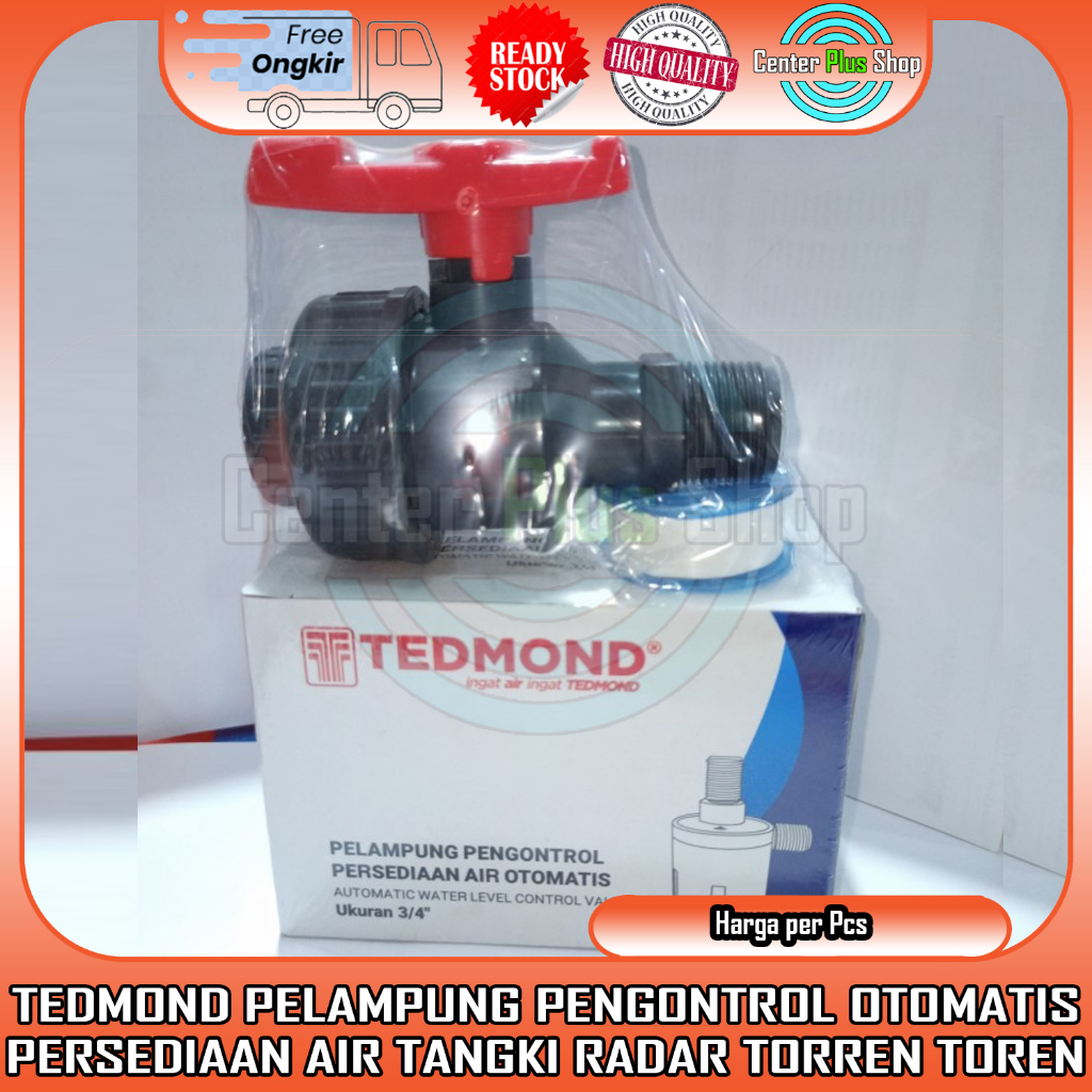 PELAMPUNG RADAR TANGKI AIR 3/4" INCH TOREN TEDMOND TORN OTOMATIS PLAMPUNG PENGONTROL PERSEDIAN TANKK