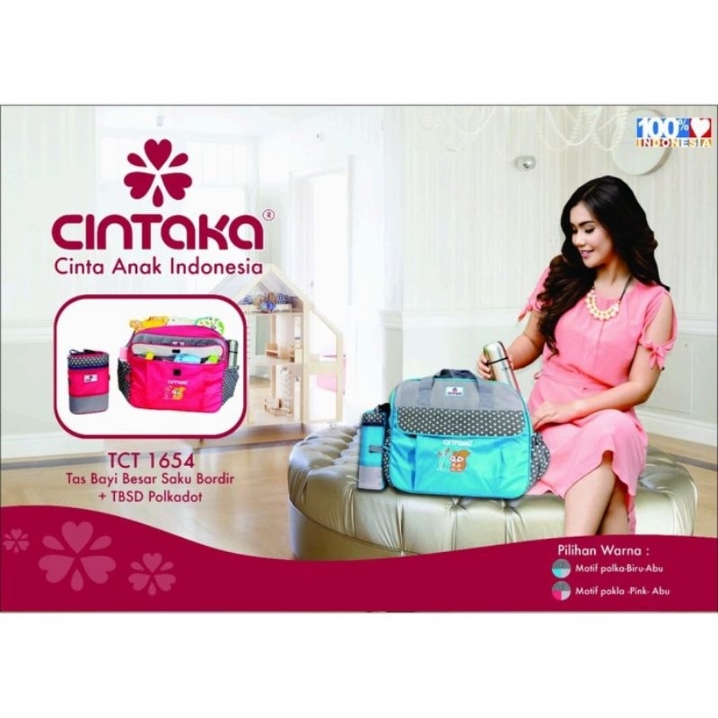 Cintaka Tas bayi besar | tas perlengkapan bayi | tas susu