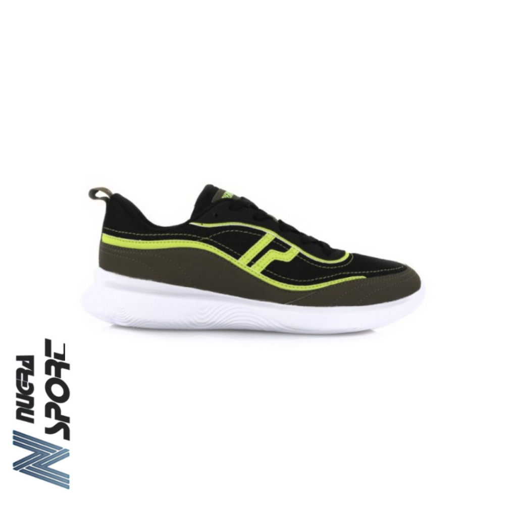 Sepatu SNEAKERS Piero Arc Wave black/olive