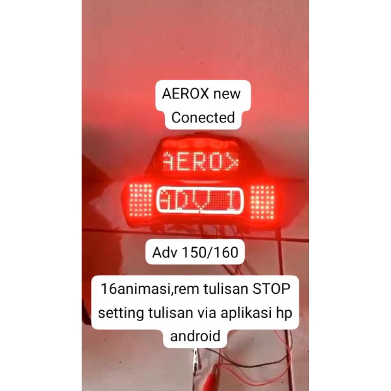 Stoplamp custom AEROX new