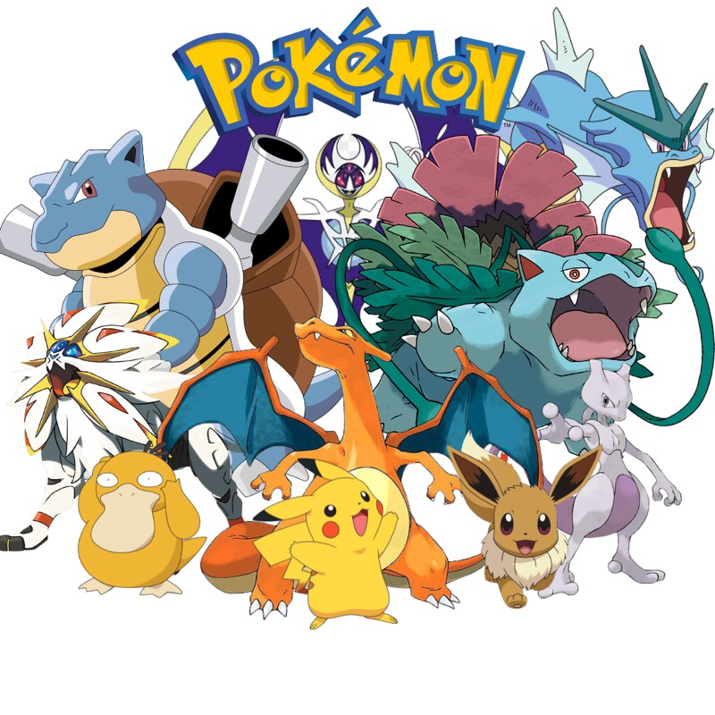 Mainan anak edukatif pokemon pokeball pokemon go pikachu charizard venusaur greninja psyduck mainan rumah lengkap box