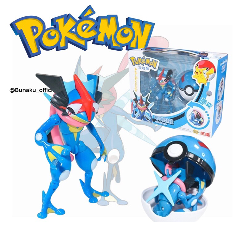 Mainan anak edukatif pokemon pokeball pokemon go pikachu charizard venusaur greninja psyduck mainan rumah lengkap box