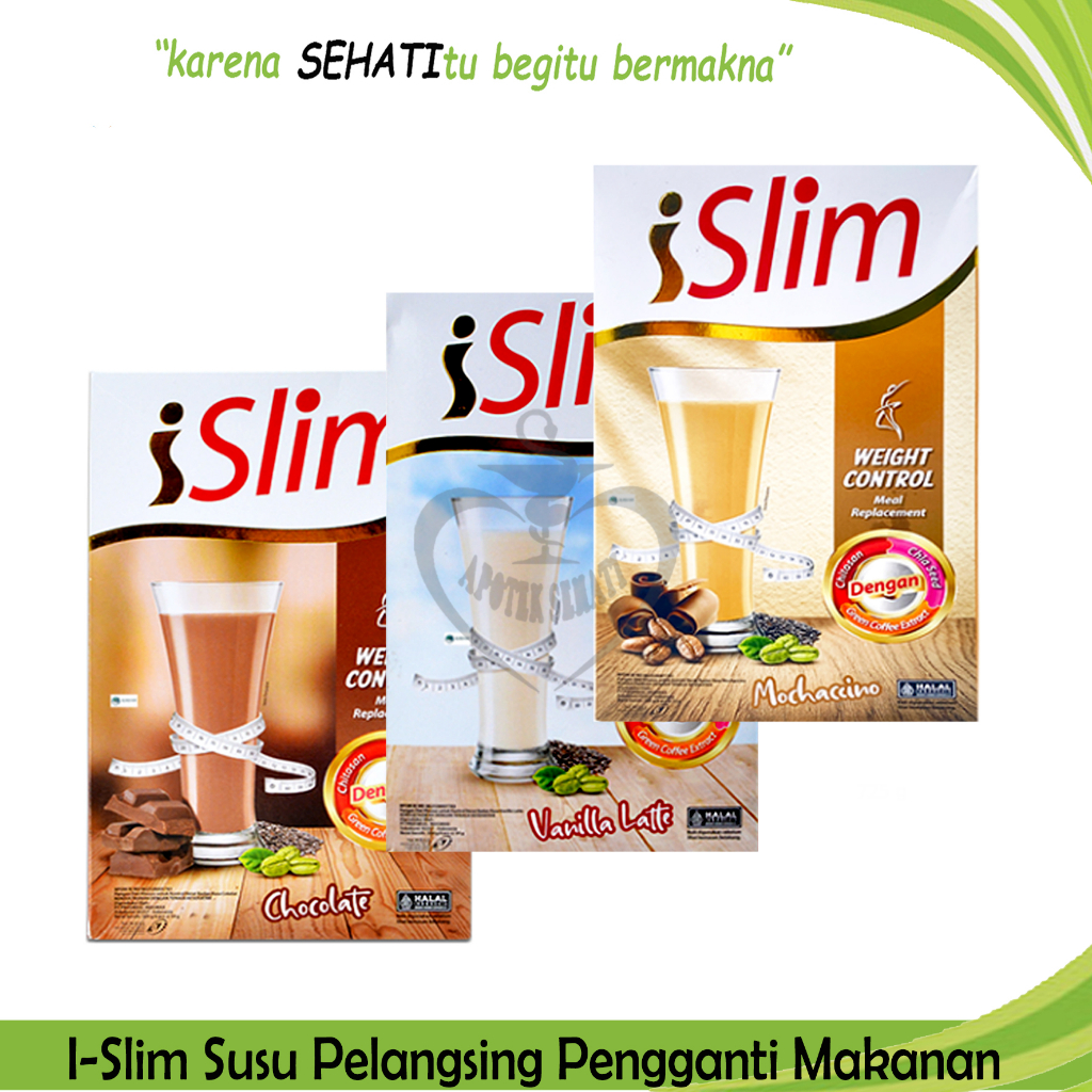 I-Slim Weight Control Susu Diet Pelansing Badan Pengganti Makanan