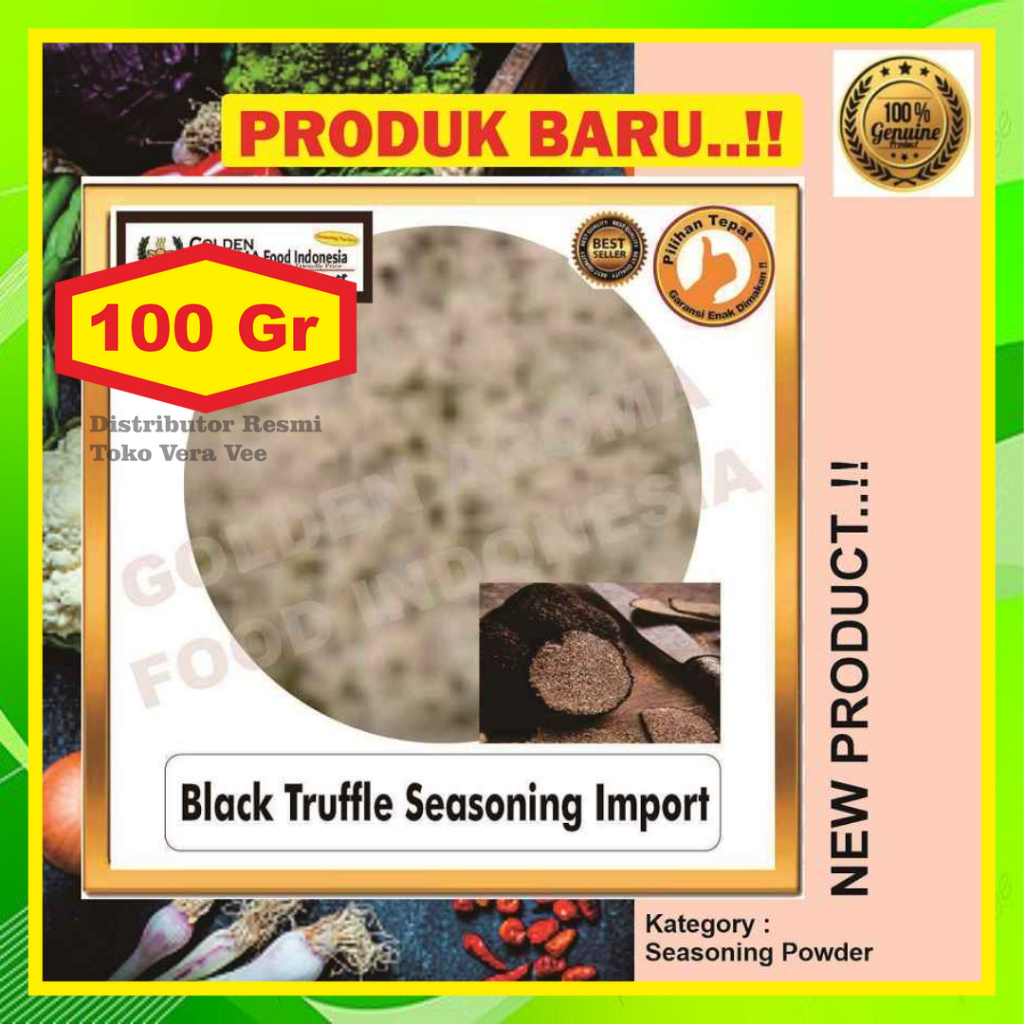 

Bumbu Tabur Rasa Black Truffle Seasoning Import 100 GR Bubuk Tabur Black Truffle Seasoning Import Powder Aneka Asin Manis Gurih Terbaik Premium Enak Impor Instan Grosir Kentang Goreng Basreng Buah Cimol Kripik Pisang Keripik Singkong Makaroni Cilung Jamb