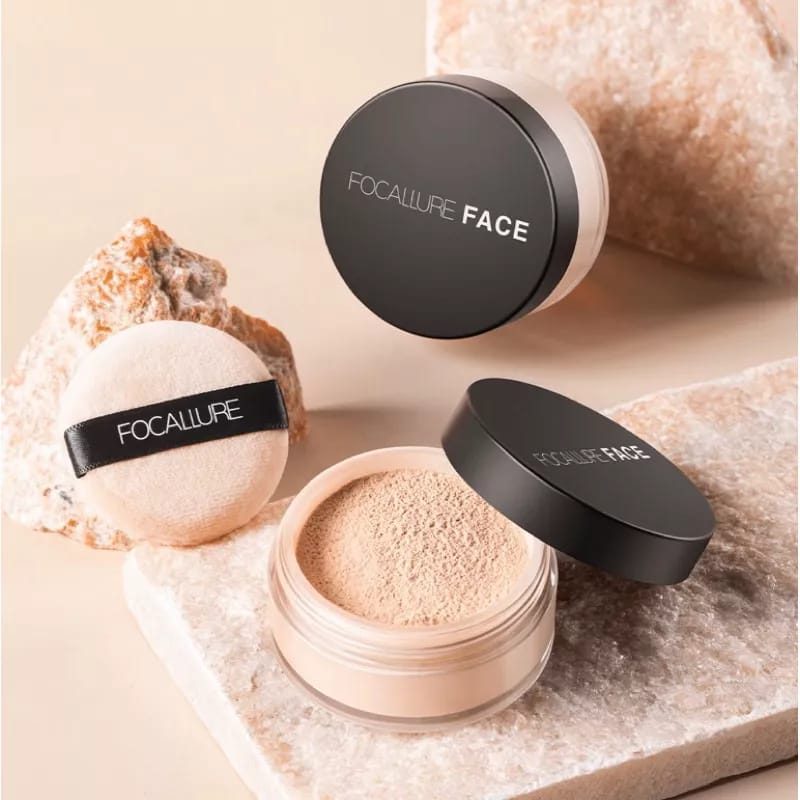 FOCALLURE Setting Powder FA 15 I Loose Powder I Bedak Tabur