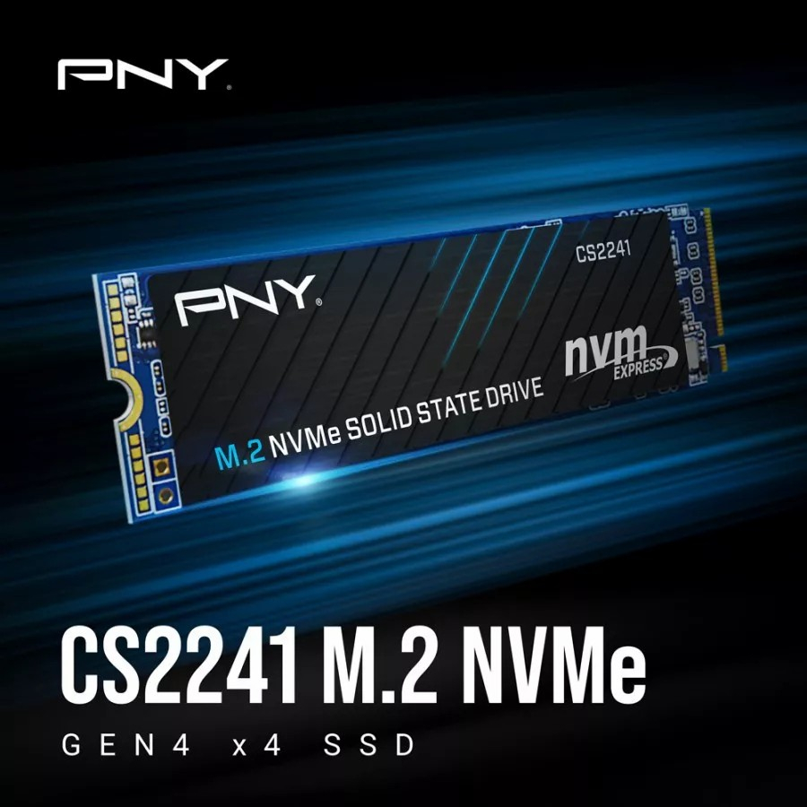 PNY SSD M2. 2280 NVME 4TB CS2241 PCIE Gen4x4