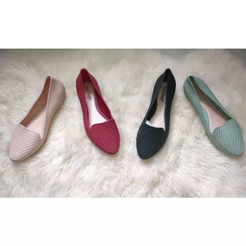 Flat shoes jelly formal Meisha