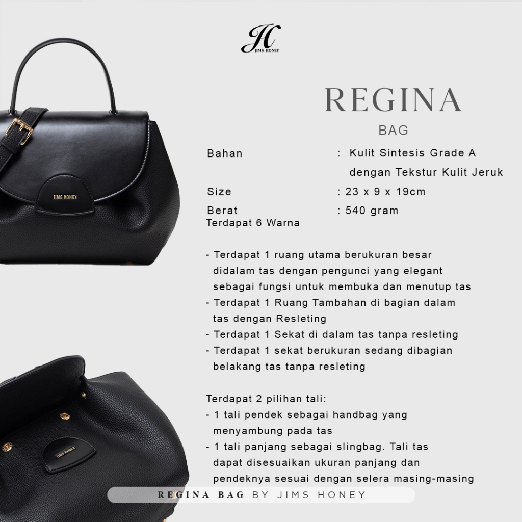 JIMS HONEY TAS WANITA SLEMPANG REGINA BAG