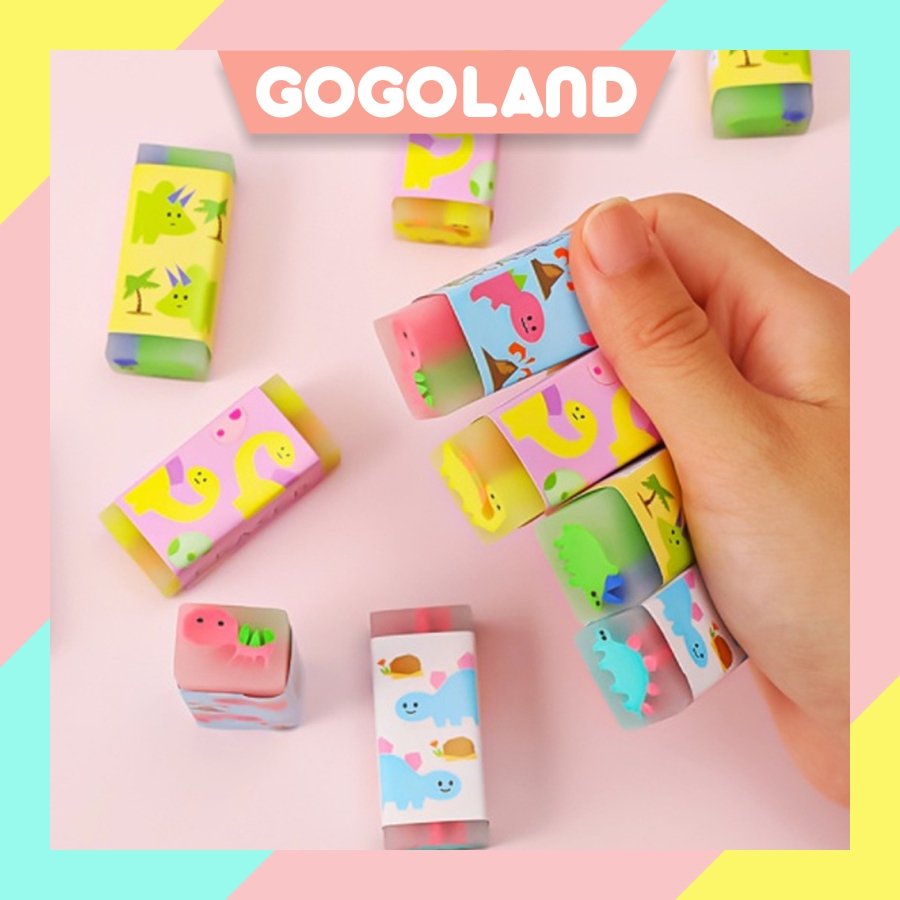 

⭐Gogoland⭐ Penghapus dino Eraser gift art painting dinosaur S071
