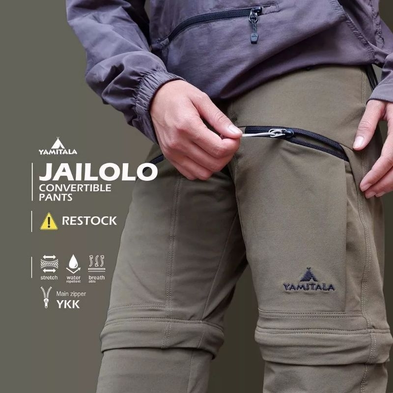 Celana Sambung Yamitala Jailolo Convertible Pants