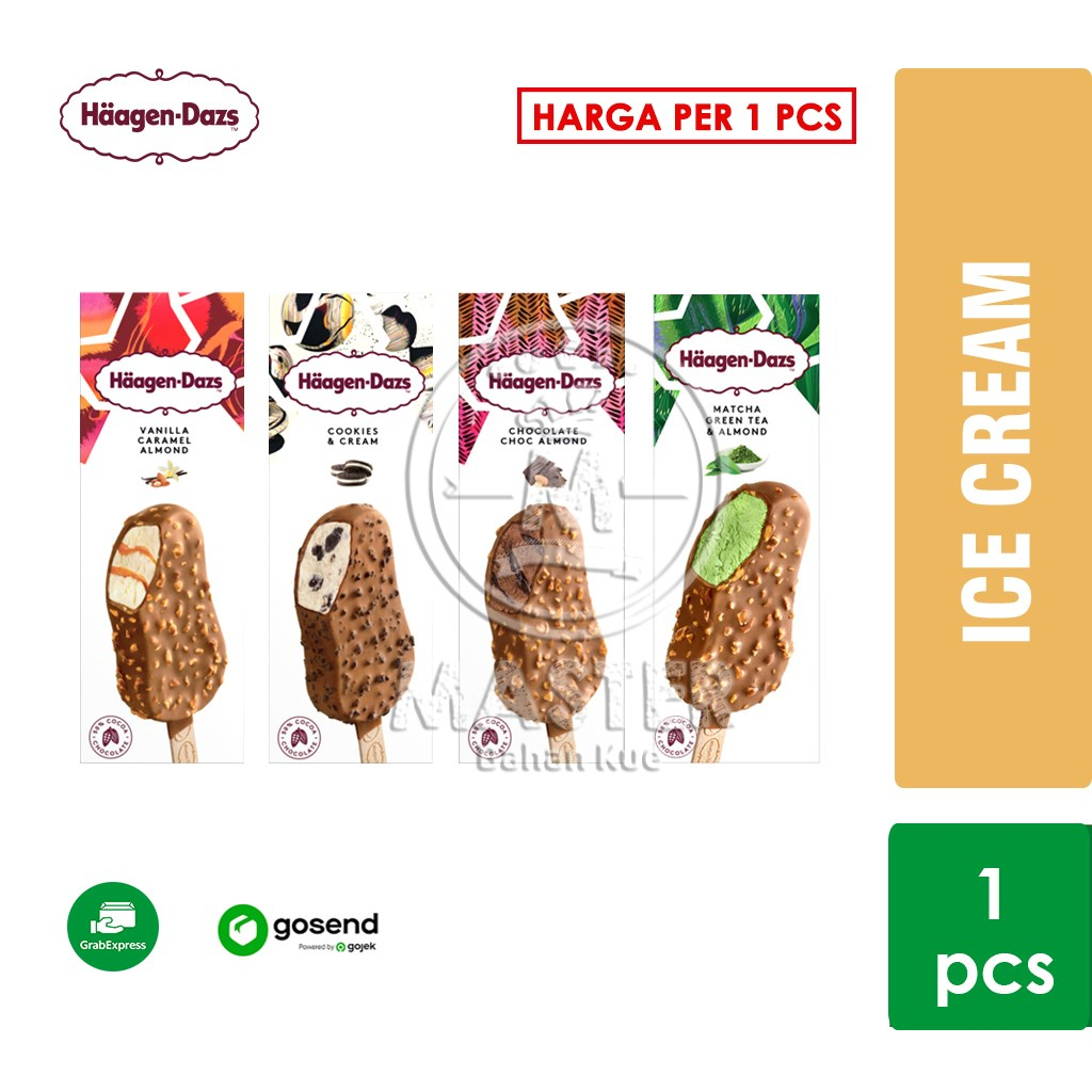 

Ice Cream Haagendazs STICK BAR Hagendaz Haagen Dazs [KHUSUS INSTANT]