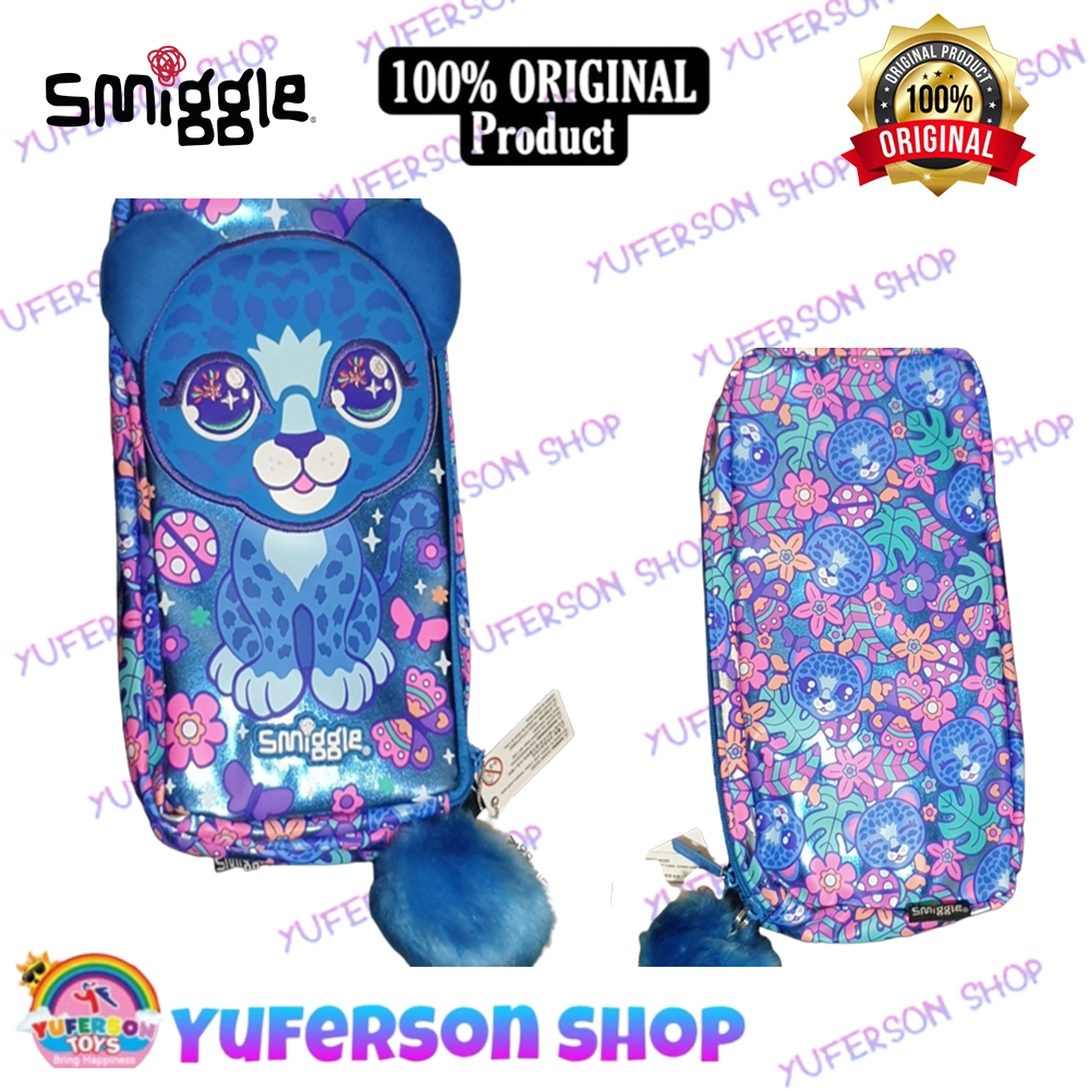 

Smiggle Pencil Case Two Pocket Budz Character