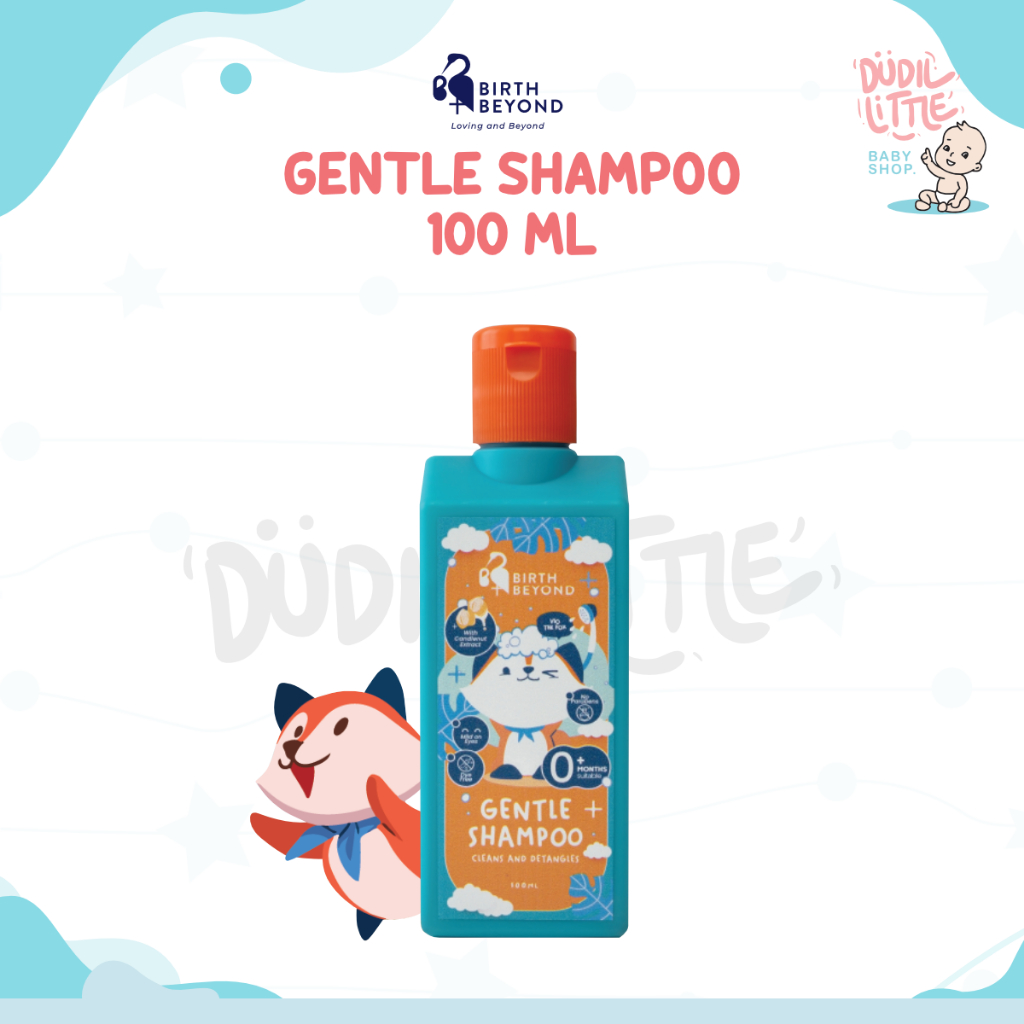 Birth Beyond Gentle Shampoo ekstrak kemiri rambut sehat alami 100 ML