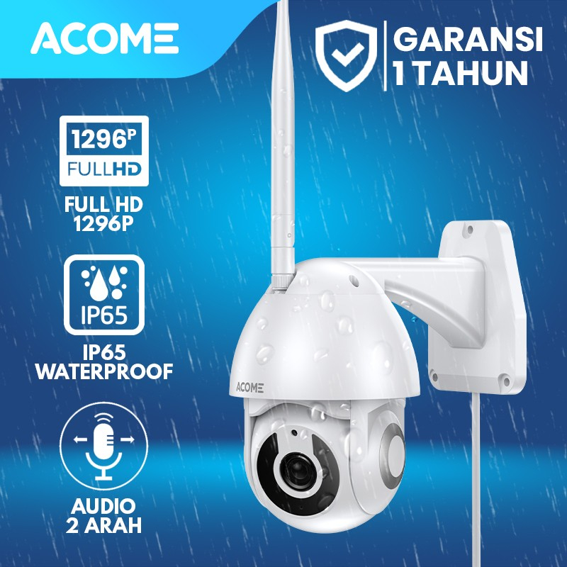 ACOME Smart CCTV IP Camera 3MP Kamera Luar Ruangan APC02