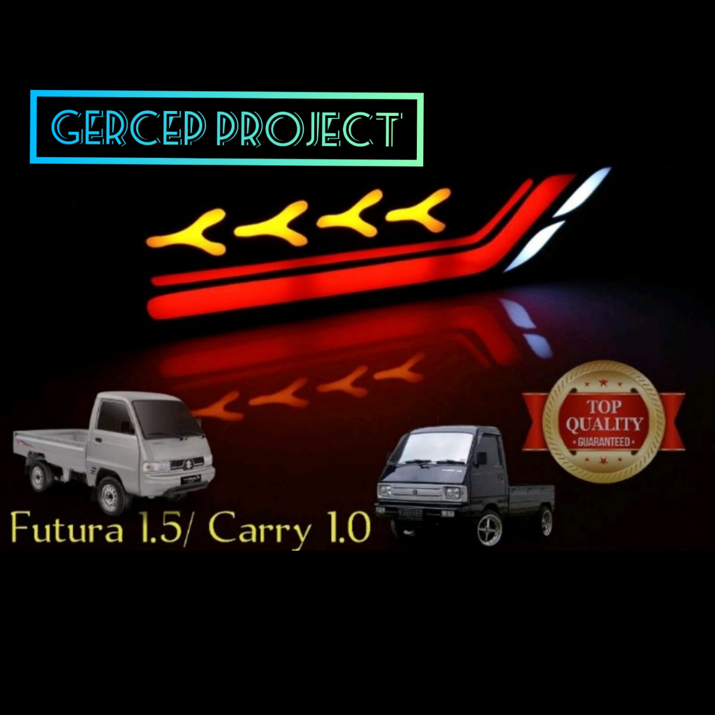 Lampu LED Variasi Mobil Pick Up Stoplamp Rem Sein kedip Suzuki Futura Carry 1.0