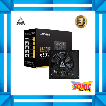 MONTECH BETA 650 BRONZE | PSU 650W 80+ Bronze