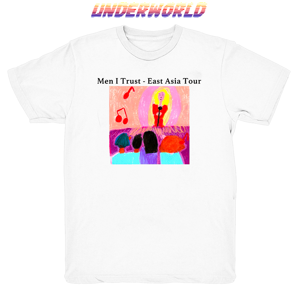Kaos Tshirt Band MEN I TRUST EAST ASIA TOUR Merchandise by UnderWorld