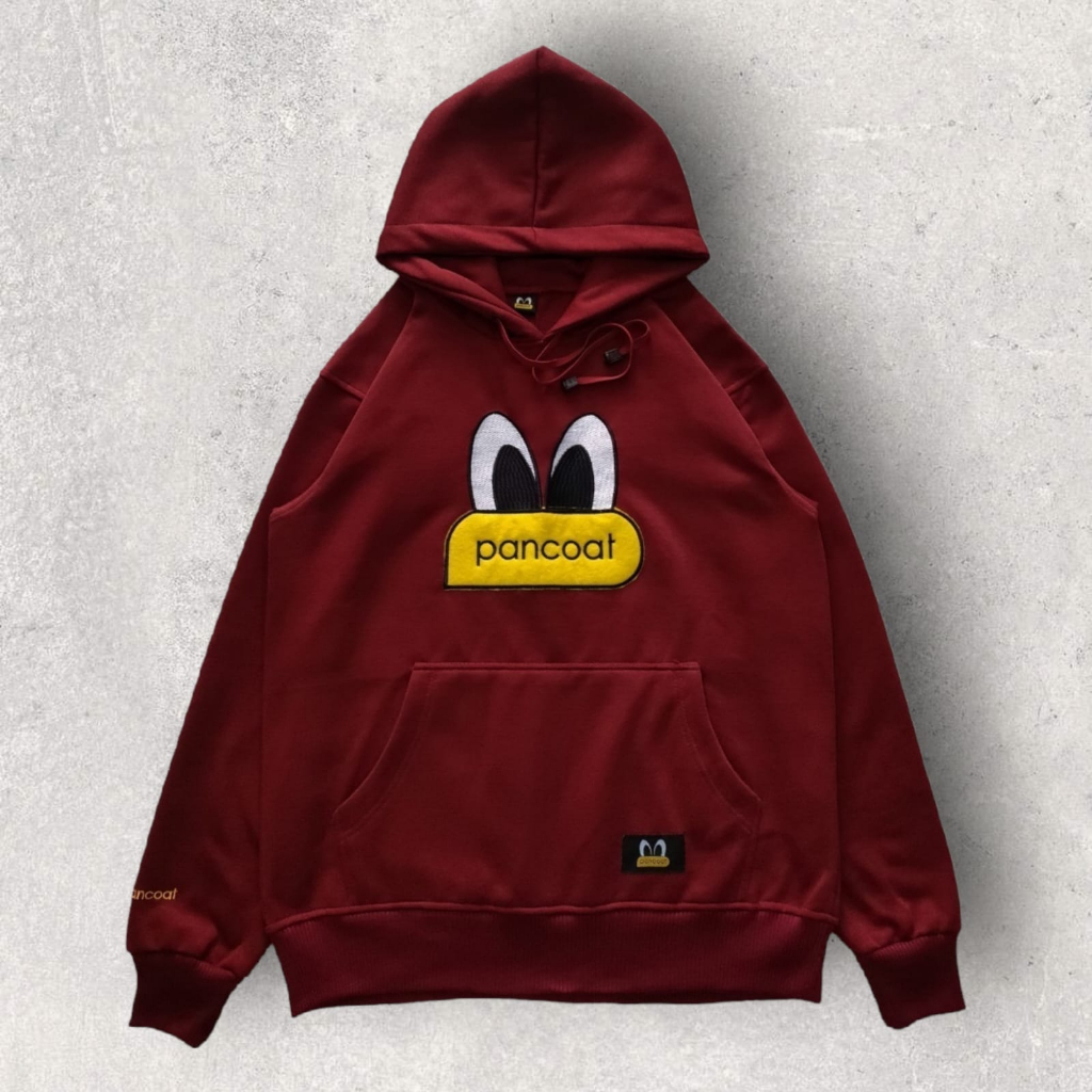 APPAREL PRIA Sweater Hoodie Unisex Premium Motif PANCOET Bordir Cotton Tebal