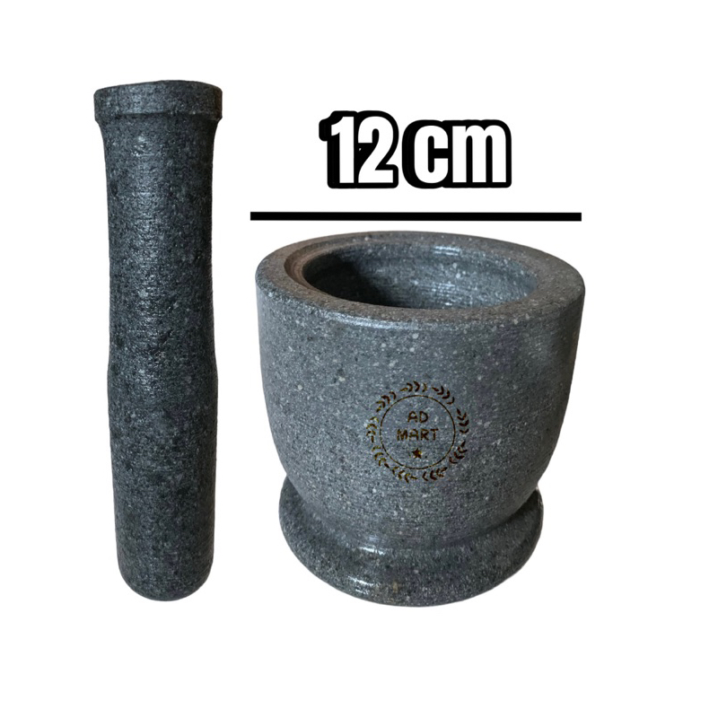 Lesung Batu Asli Lumpang Batu Asli Tulungagung 12 Cm