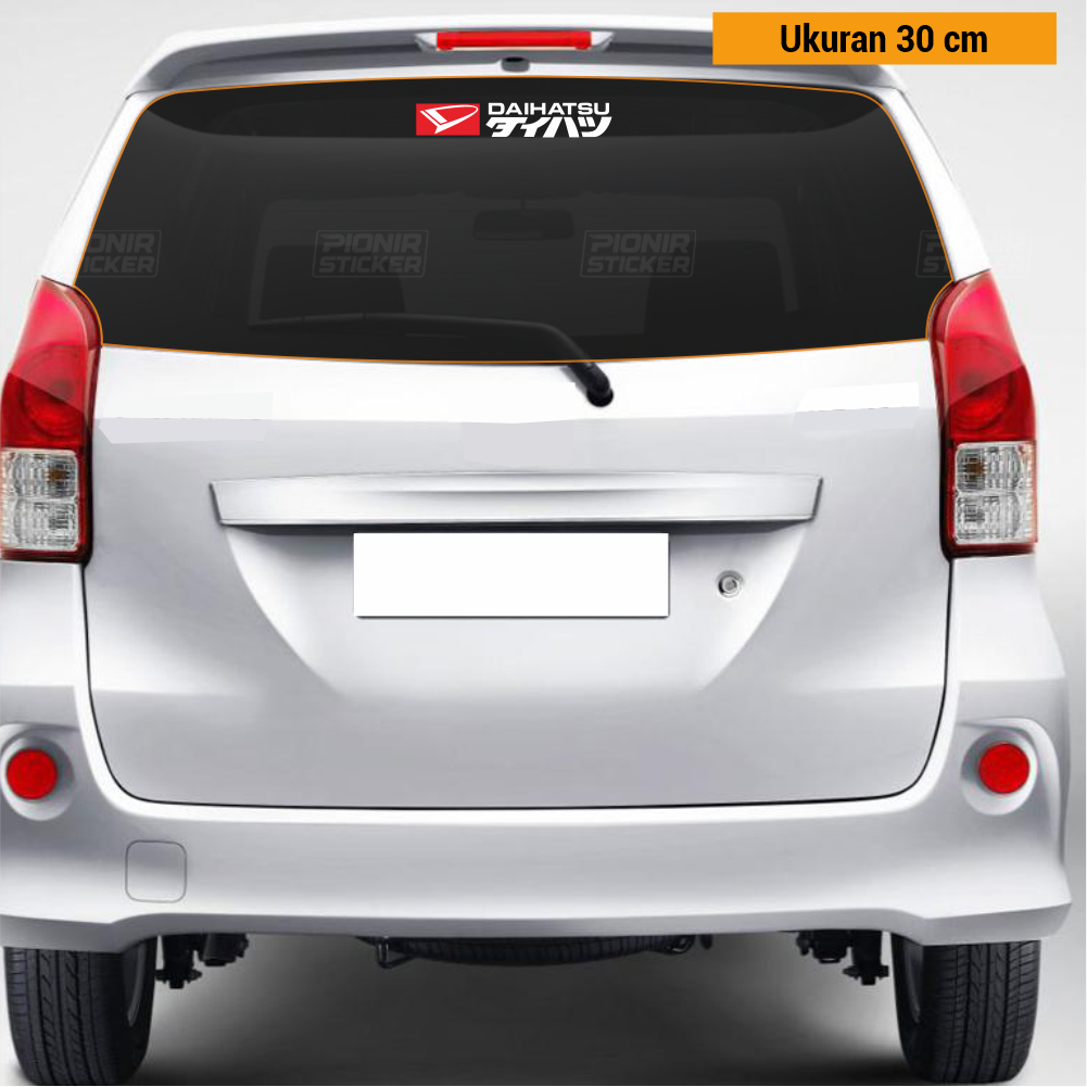 Stiker Daihatsu cutting sticker Daihatsu japan mobil xenia terios