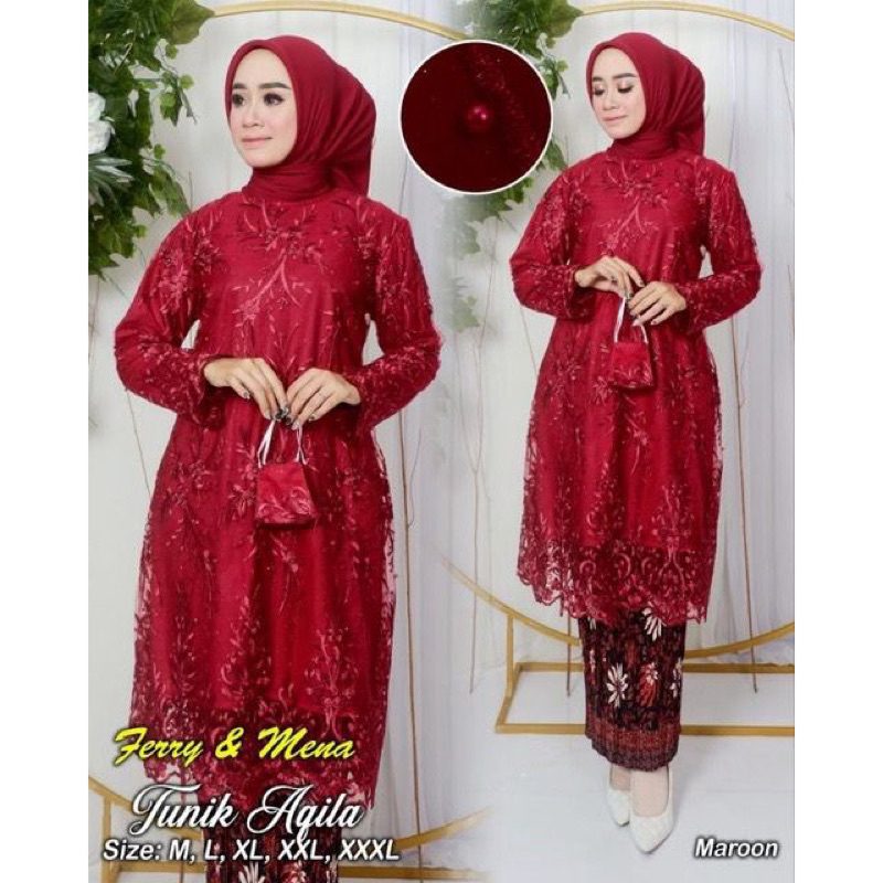 Stelan Kebaya Wanita/Kebaya Modern/Kebaya Wisuda/kebaya tanah abang