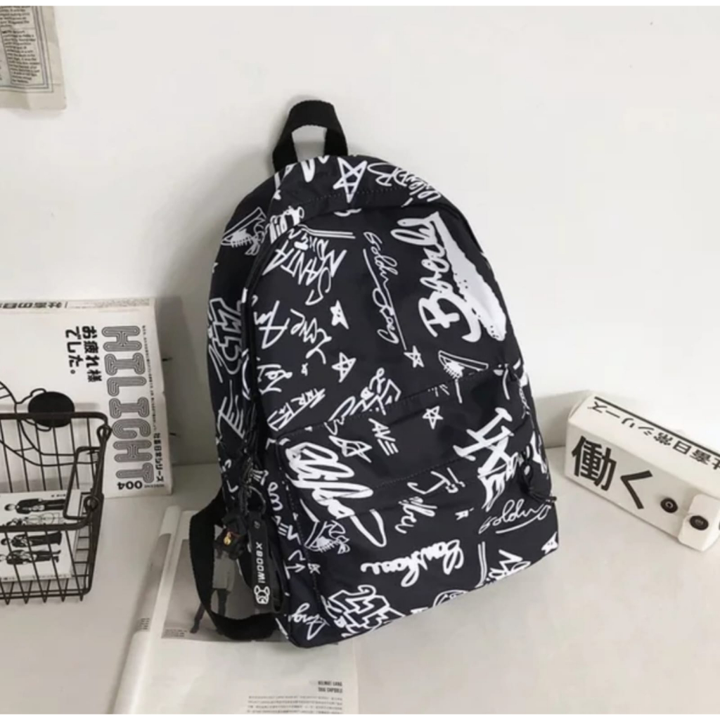 Tas Ransel Jumbo ORIGINAL Pria Backpack 60L Polyestern Nylon Sekolah Kuliah Punggung Bahan IMPORT