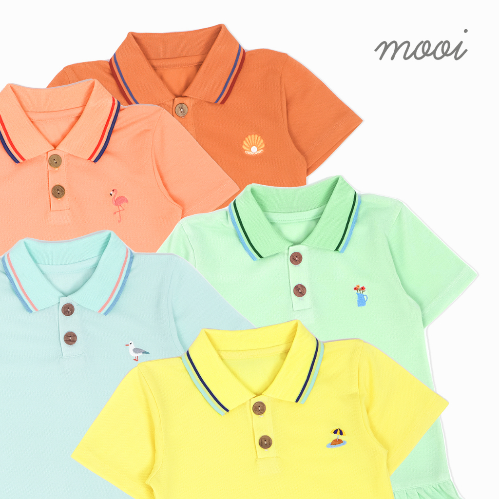 MOOI POLO DRESS - Mooi Polo Dress Anak Perempuan - Dress Anak