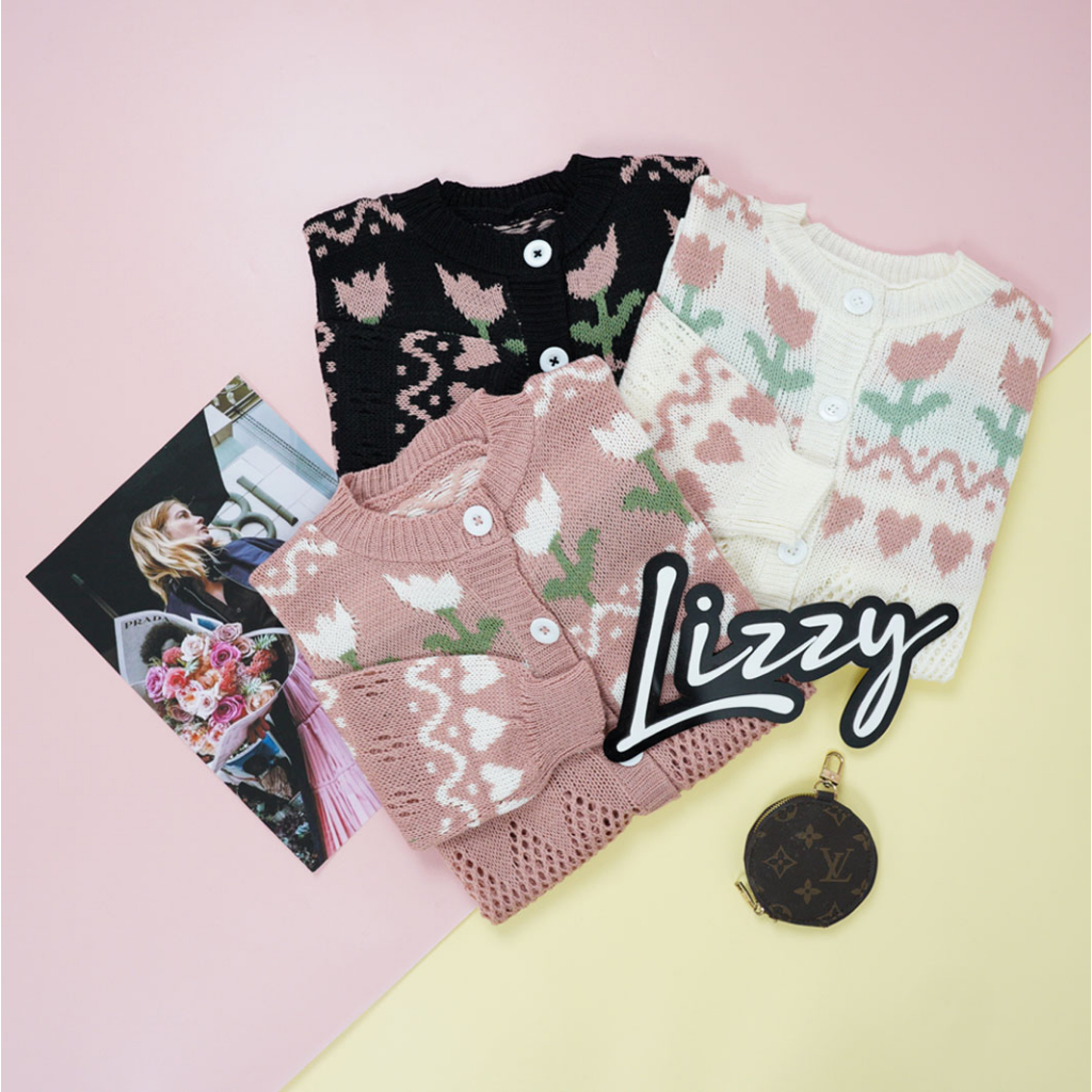 Lizzy - CARDIGAN FLORA PREMIUM