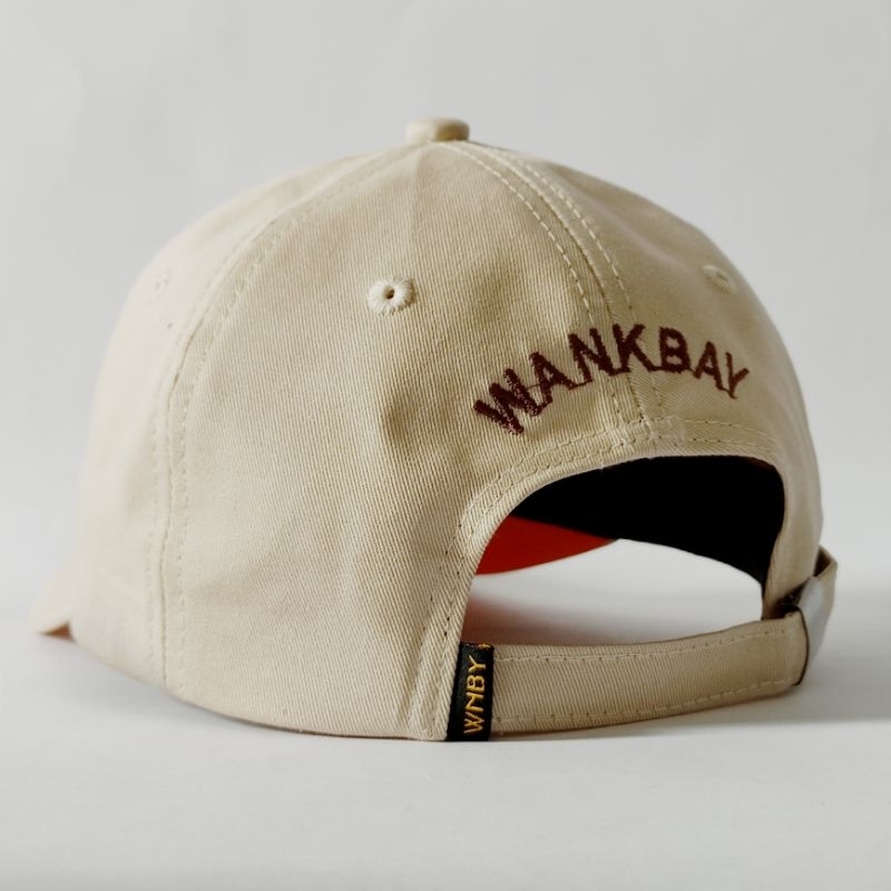 Topi distro baseball topi polo cap pria wanita Wankbay