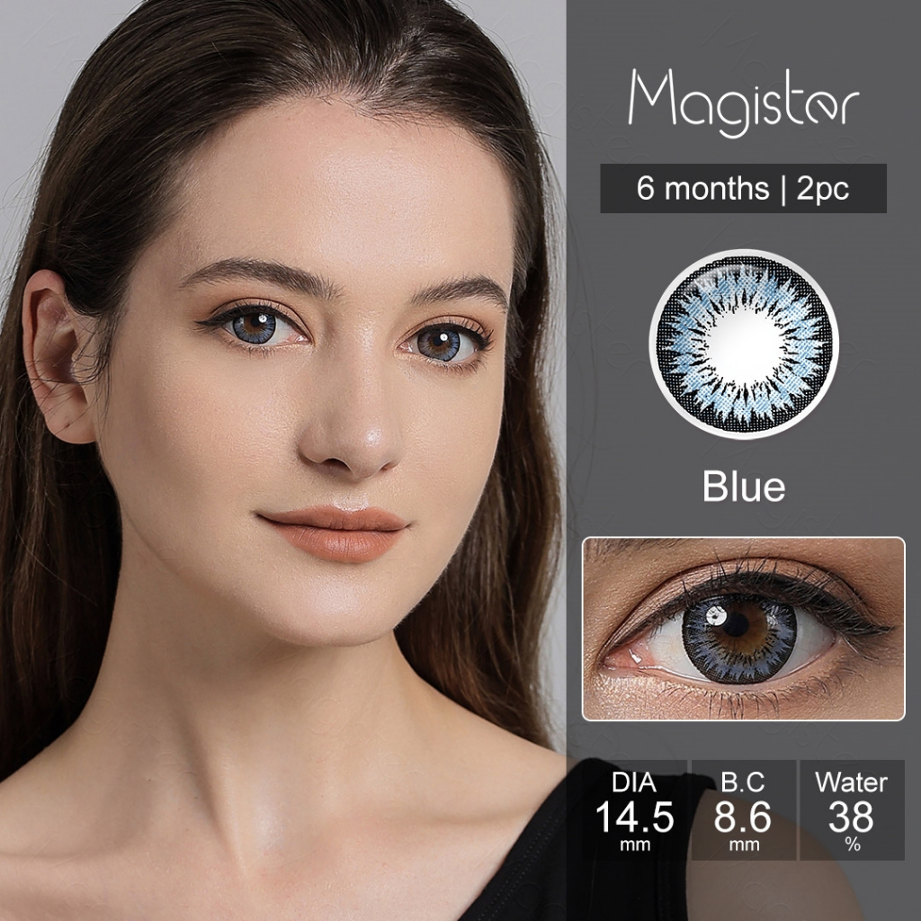 [✅COD] MAGISTER SOFTLENS SORAYAMA DAWN SERIES GREY 14.5MM BIG EYES