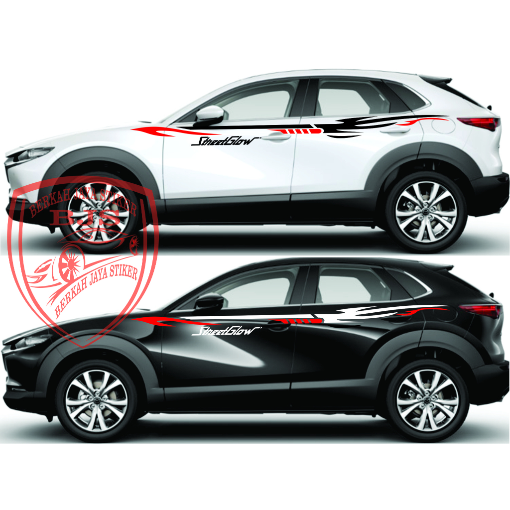 STIKER MOBIL MAZDA CX 3 CX 5 ALL MOBIL MAZDA STRIPNG CUTTING LIST BODY SAMPING