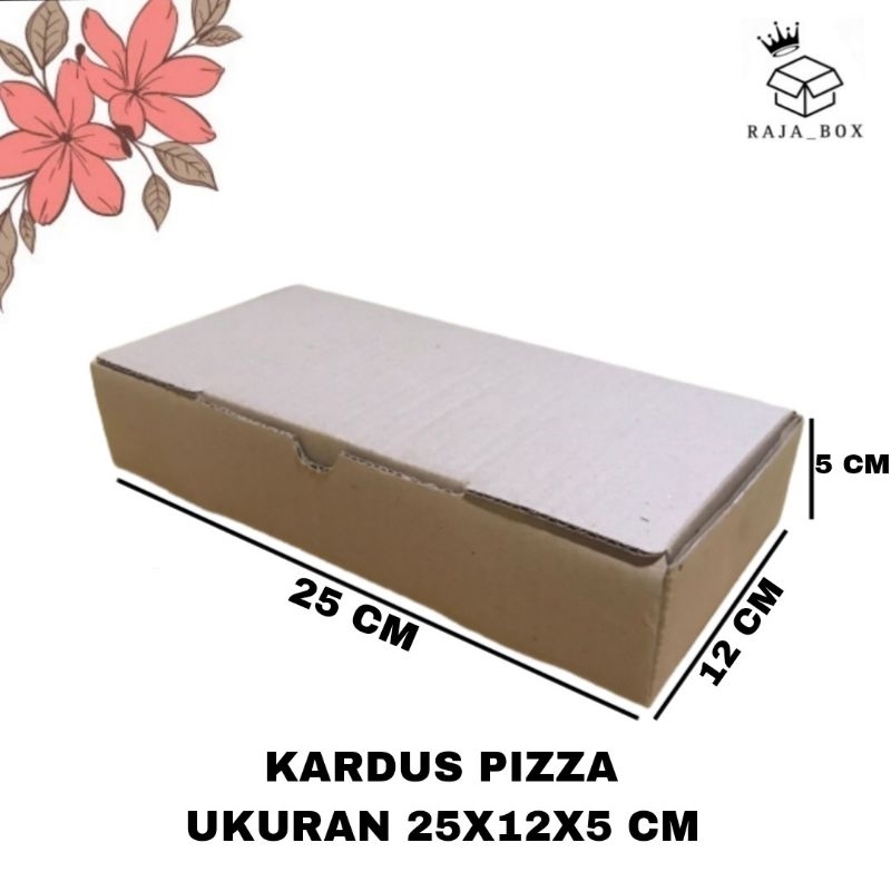 

Kardus Pizza 25x12x5 Kardus Die Cut | Kemasan Pizza Polos