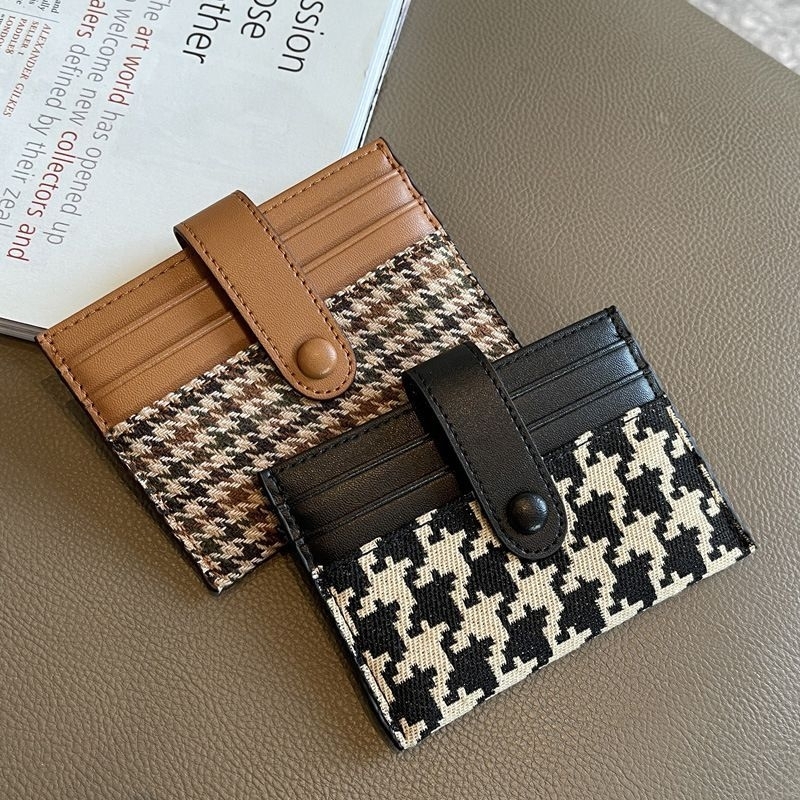 MaJo - HOUNDSTOOTH CARD HOLDER / DOMPET KARTU KOREA