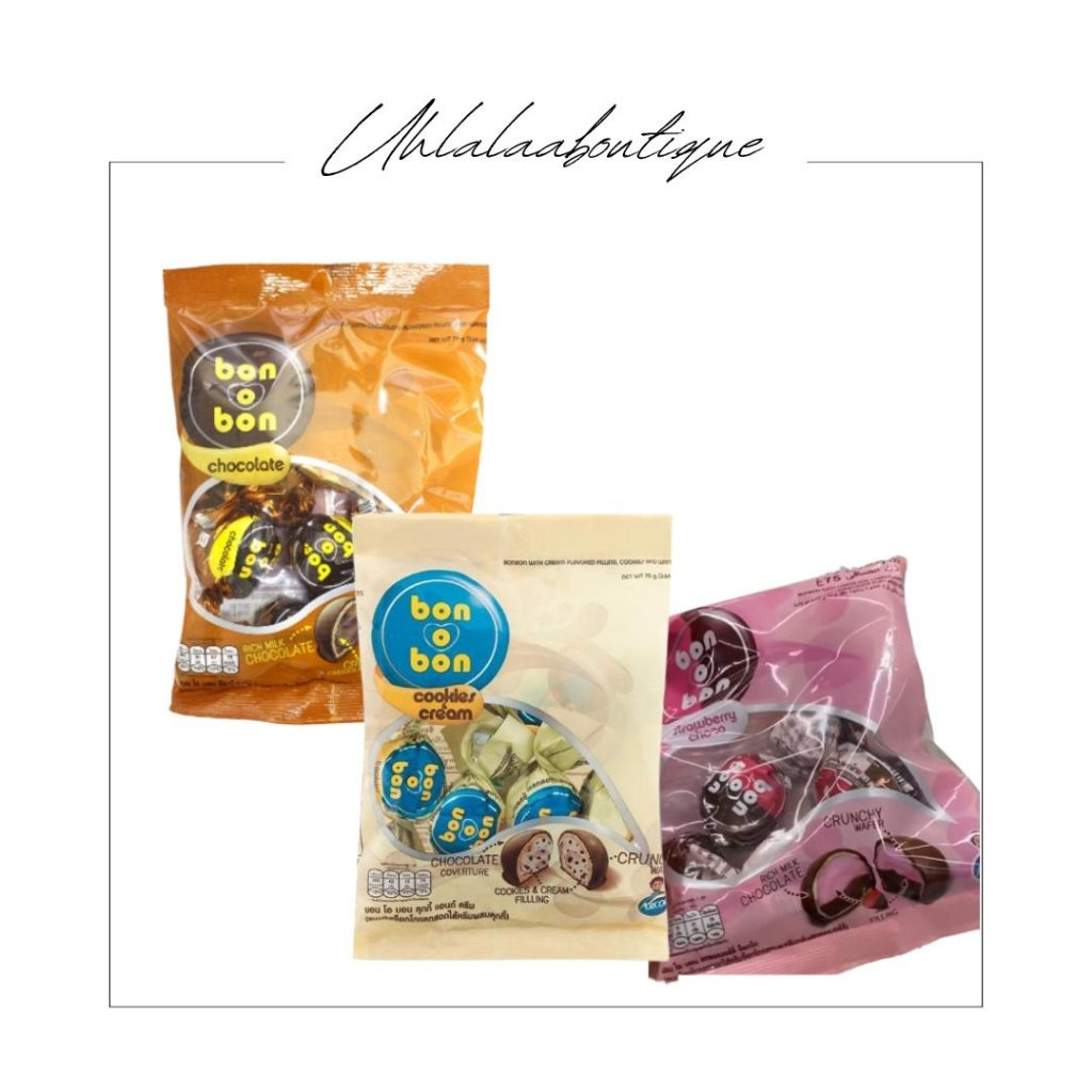 

bon o bon strawberry chocolate cookies cream thailand