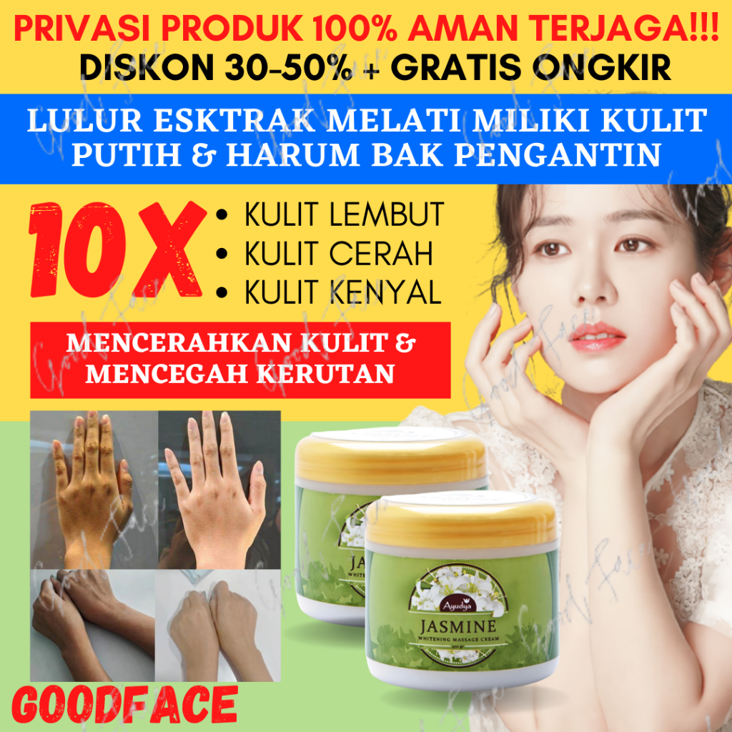 Ayudya Jasmine Massage Cream 300 gr