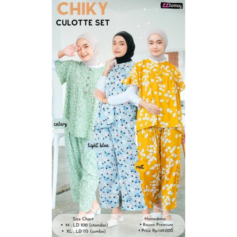 CHIKI CULLOTE BY ZZ HOMEY