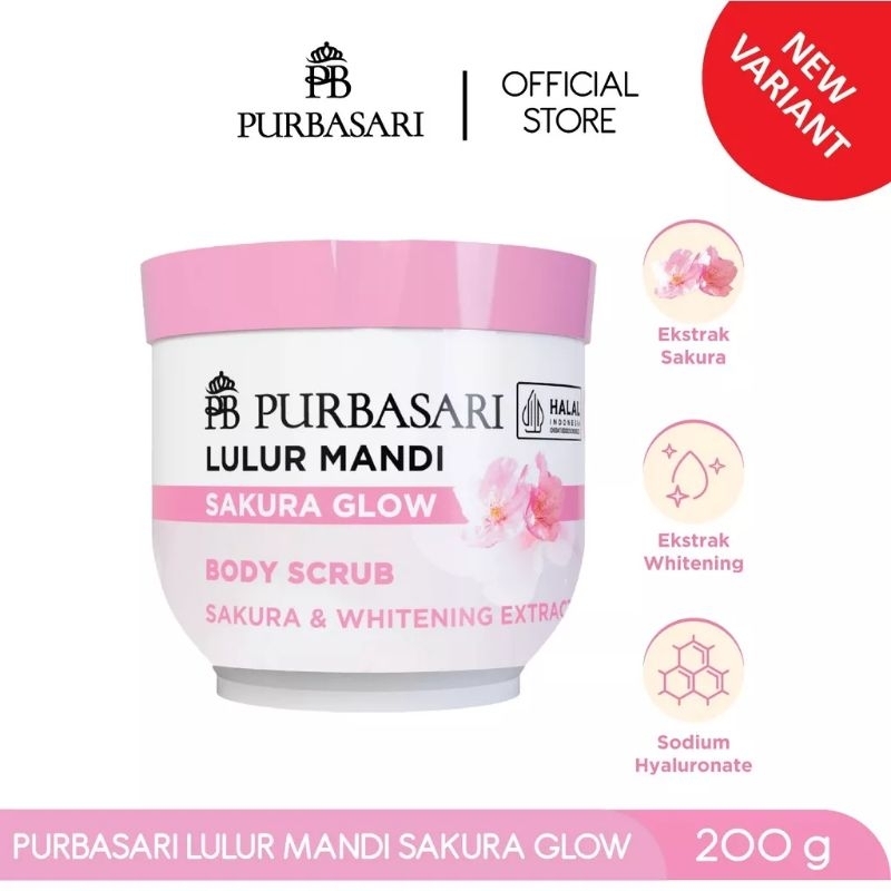 PURBASARI Body Scrub Lulur Mandi